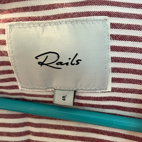 Rails button up with heart embroidery - Picture 4 of 5